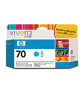 HP No.70 Ink Cartridge Cyan 130ml