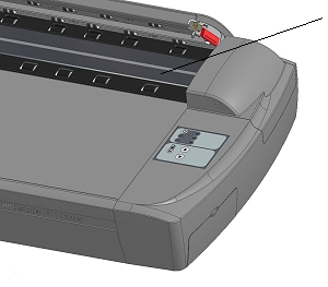 Scanner Glass plate for HP Designjet T1120 SD-MFP