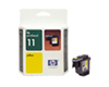 HP No.11 printhead & cleaner yellow (Dye)