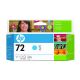 HP No.72 Ink Cartridge Cyan 130ml