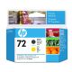 HP No.72 Printhead Matte Black & Yellow