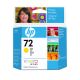 HP No.72 Ink Cartridge Yellow 69ml