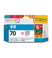 HP No.70 Ink Cartridge Light Magenta 130ml