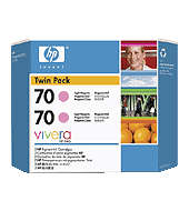 HP No.70 Ink Cartridge Light Magenta 130ml x 2