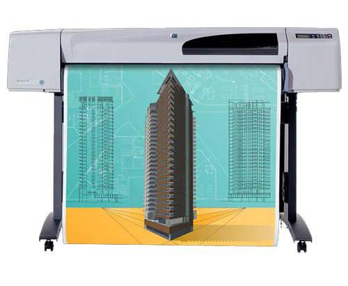 A0 HP Designjet 500 with Stand | CAD and BIM Solutions Architectural Engineering Construction