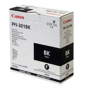 PFI-301BK - Canon Ink Tank - Black 330ml (1486B001AA)