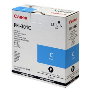 PFI-301C - Canon Ink Tank - Cyan 330ml (1487B001AA)