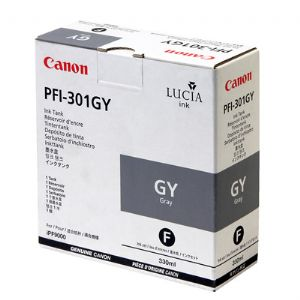 PFI-301GY - Canon Ink Tank - Grey 330ml (1495B001AA)
