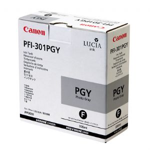PFI-301PGY - Canon Ink Tank - Photo Grey 330ml (1496B001AA)