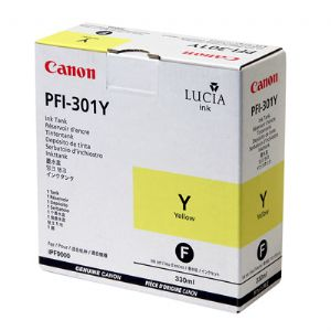 PFI-301Y - Canon Ink Tank - Yellow 330ml (1489B001AA)