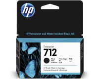 HP No.712 3ED70A Black Cartridge 38ml 1-Pack - Studio T230 T250 T630 T650