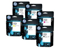 DesignJet T920 Ink Cartridge Value Pack - Full Set - 1 x 300ml Black 5 x 130ml Colours