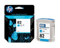 HP No.82 Ink Cartridge Cyan 69ml (Dye) (C9411A)