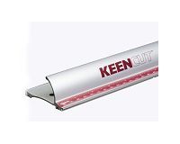 Keencut MS120 Safety Straight Edge - Accurate Scoring And Cutting - 120cm (Calibrated in Metric)