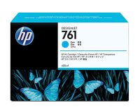 HP No.761 Ink Cartridge Cyan 400ml (Dye/Pig) (CM994A)