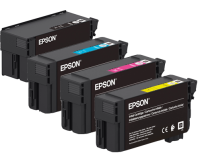 Epson T2100 T3100 T5100 XD2 Value MultiPack - 1 x 80ml Black Cartridge 1 x of Each 50ml Colours cartridges