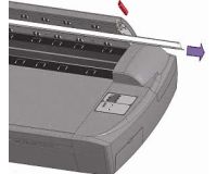 Backround Plate (White) DesignJet Copier CC800PS, 815MFP 4200 Scanner - Used